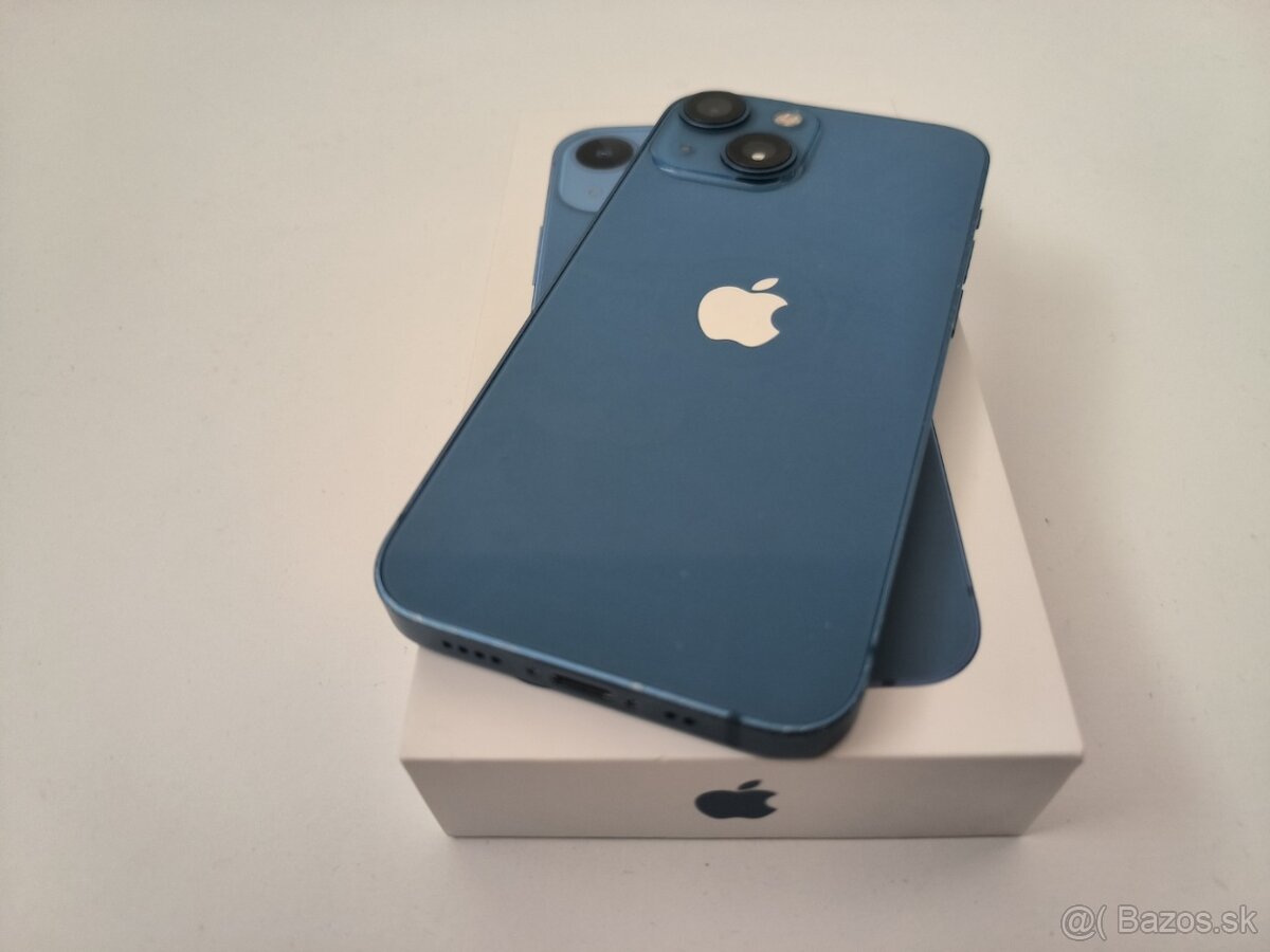 apple iphone 13 mini 128gb Blue / Batéria 100% - 5