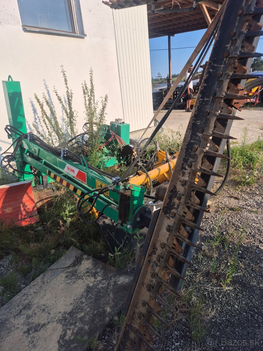Hydraulicky zastihavač. Žacia lišta - 5