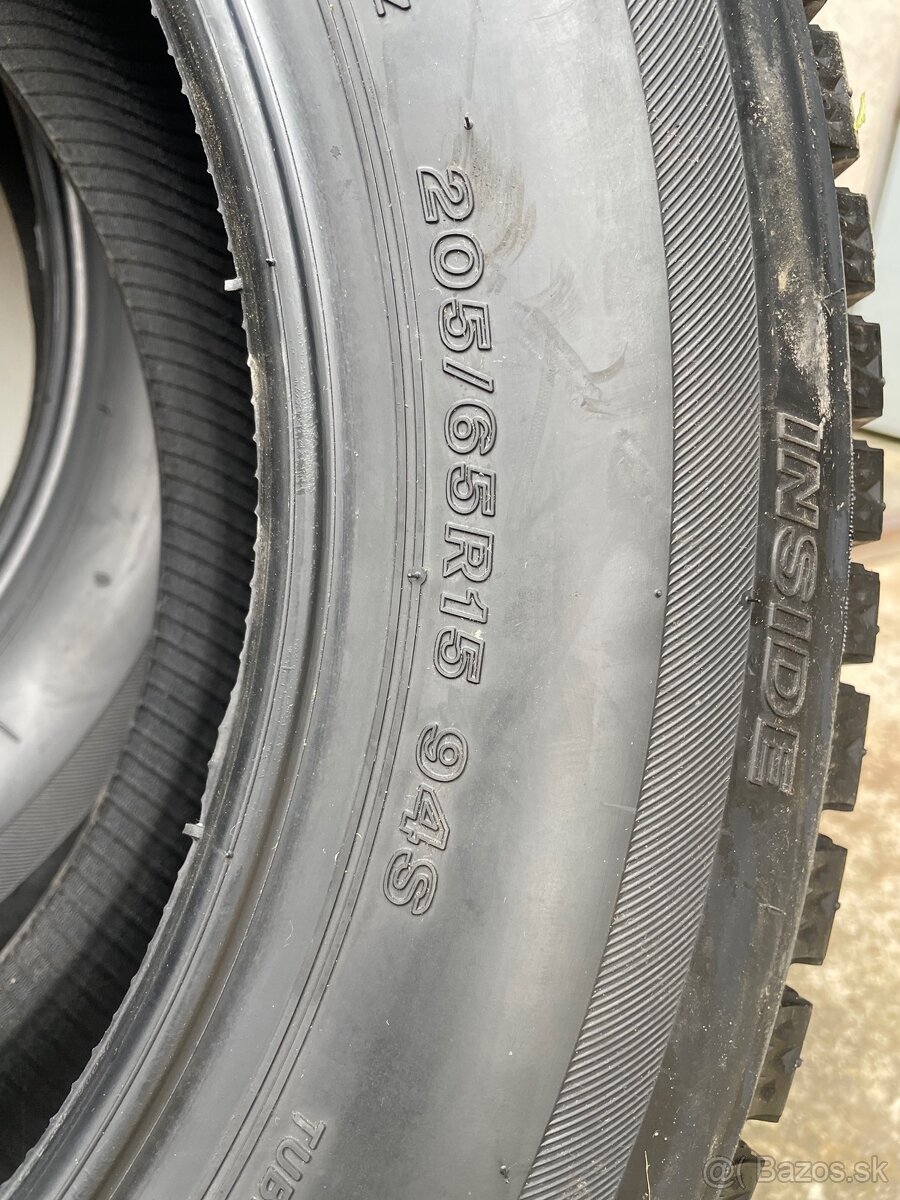 Nové zimné pneu 205/65 R15 Bridgestone Blizzak ICE - 5