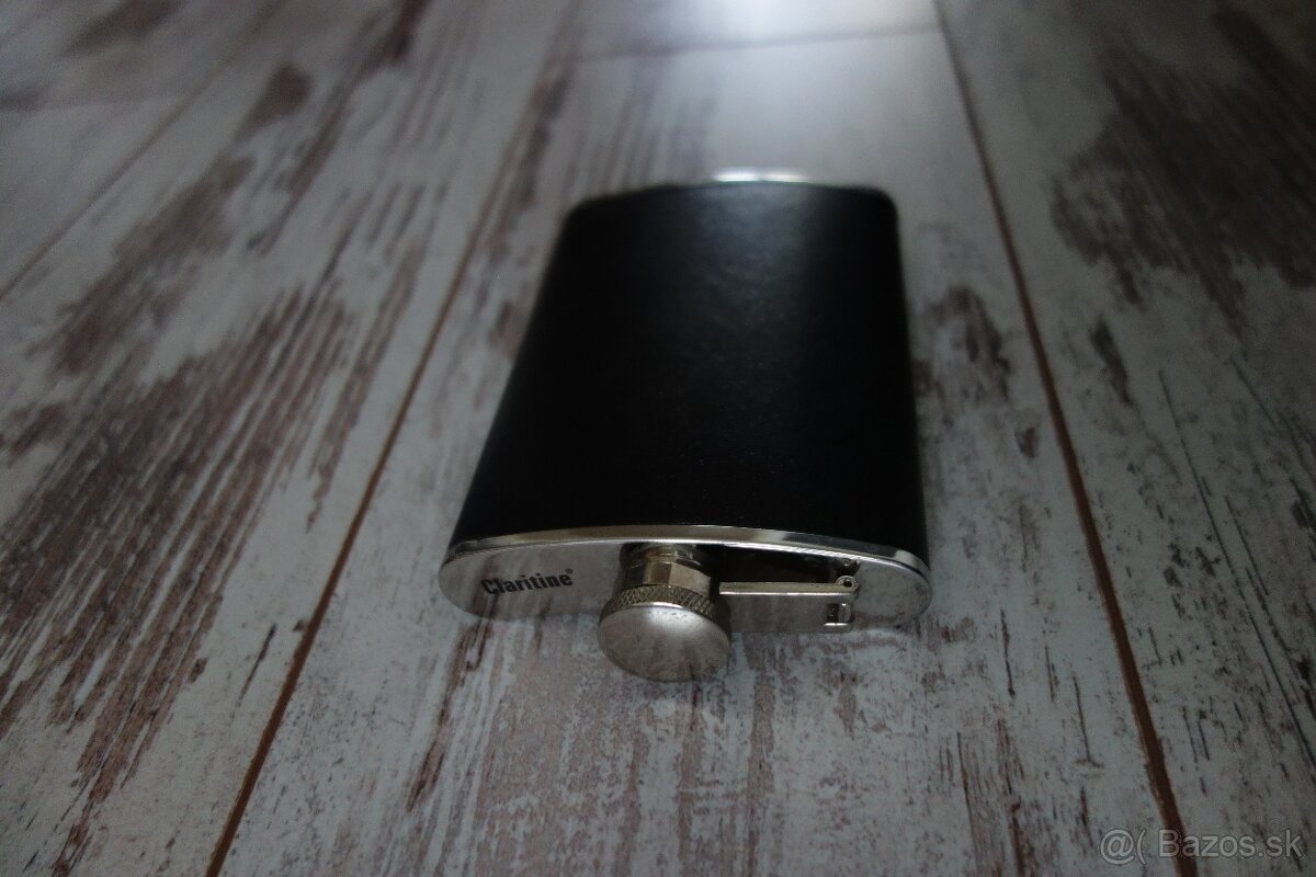 Nerezová ploskačka potiahnutá kožou - ťapka. - 5