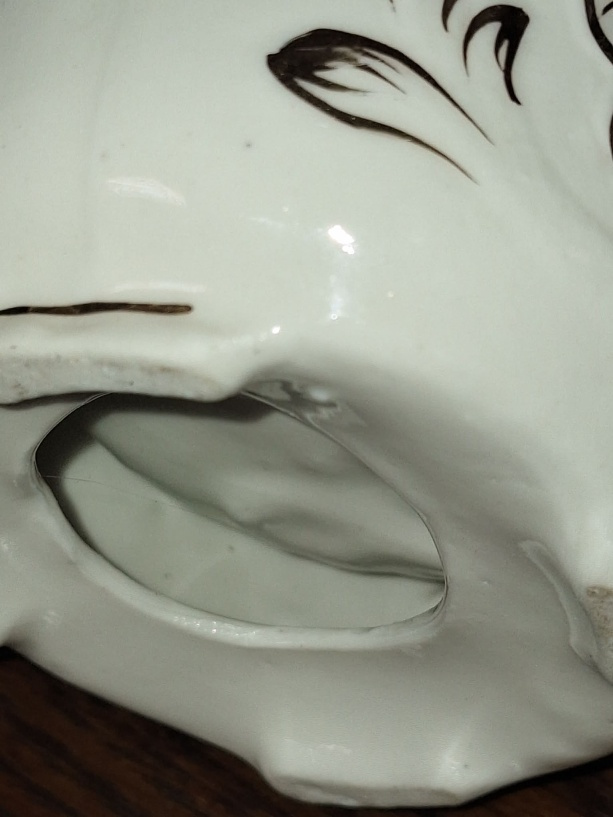 PORCELÁNOVÁ STARÁ VÁZA - 5