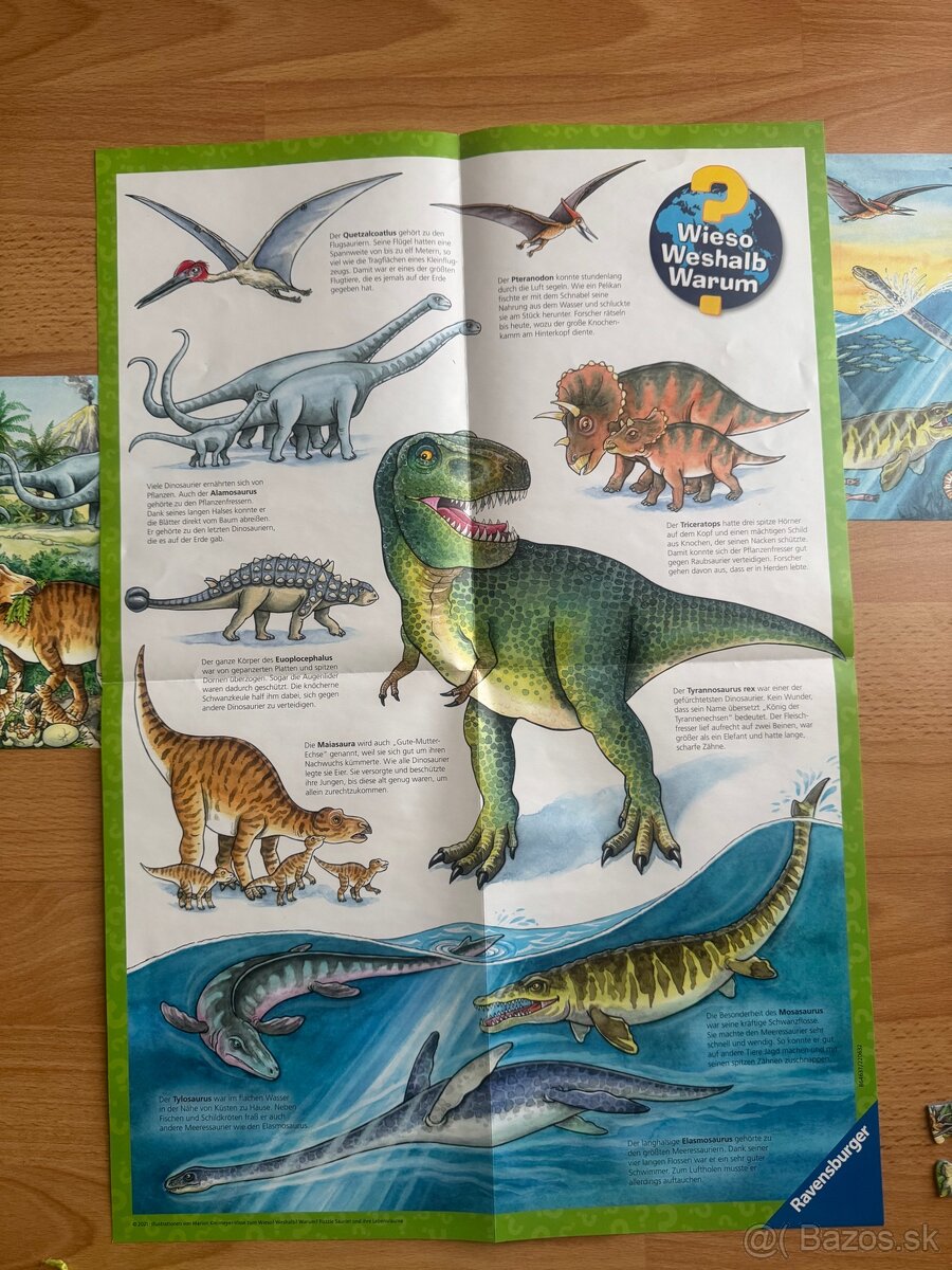 Ravensburger puzzle Svet Dinosaurov - 2x24 - 5