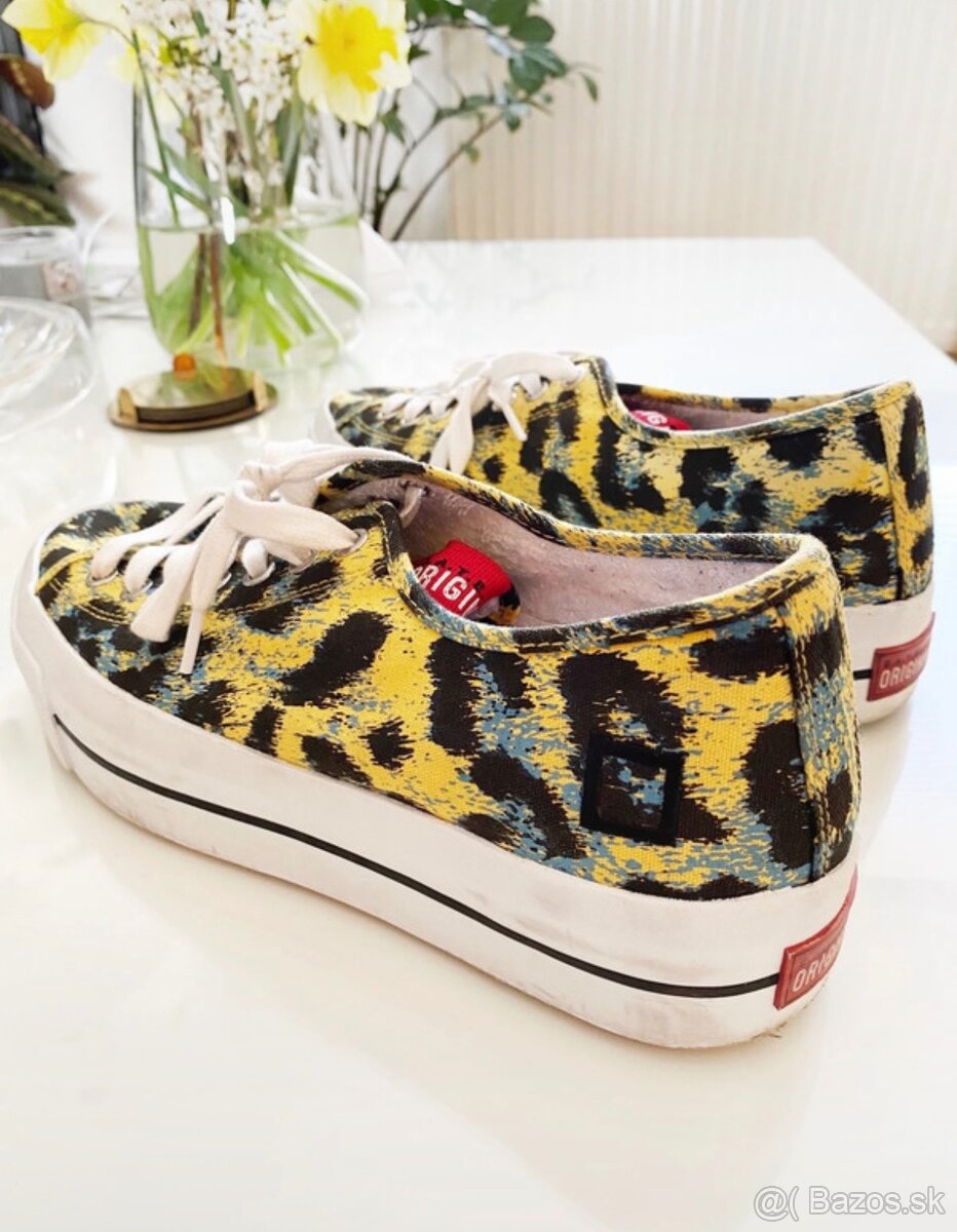 Dizajnové tenisky na platforme - 5