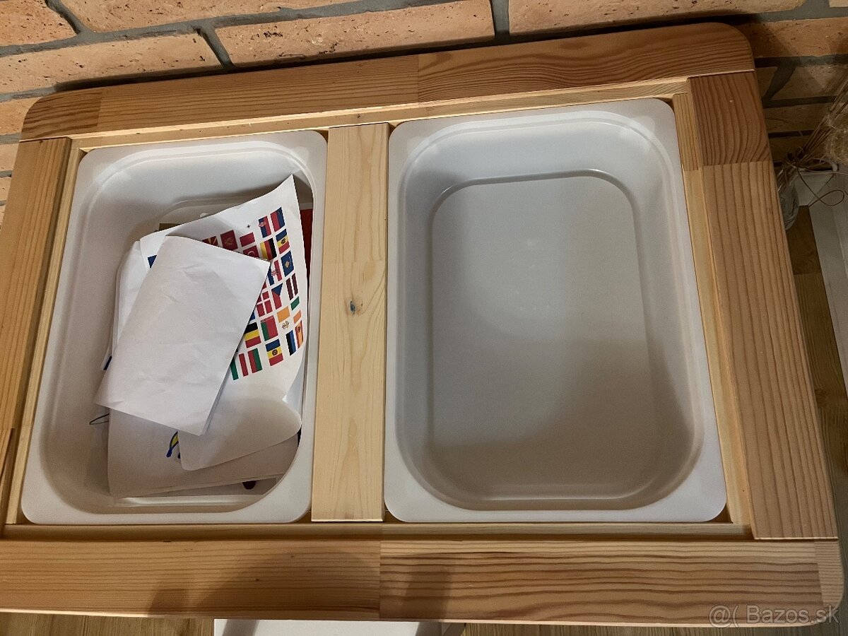 REZERVOVANE_Detsky stol IKEA Flisat so stolickou Sundvik - 5