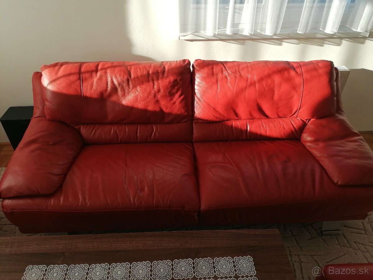 Kožená sedacia súprava - 5