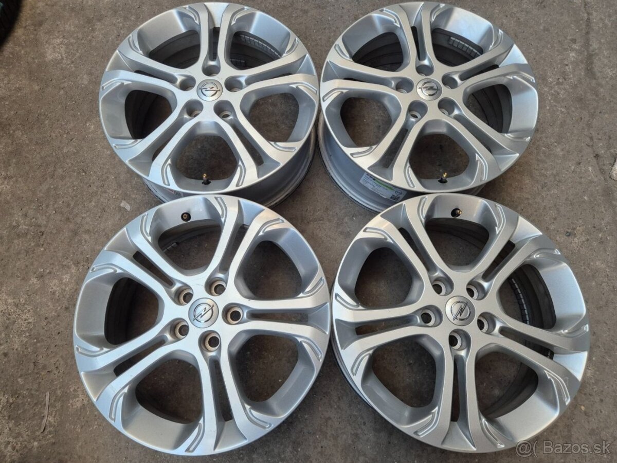 5x115 r17 ET44 x 6,5 elektróny originál OPEL - 5