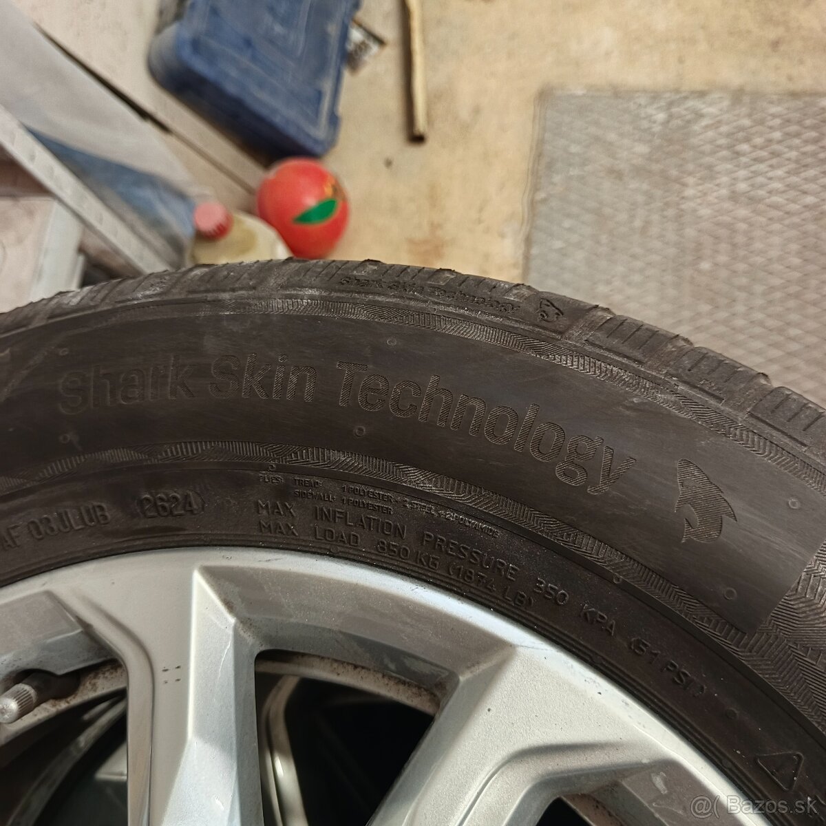 Ľahké hliníkové (liate) disky s pneumatikami - 5