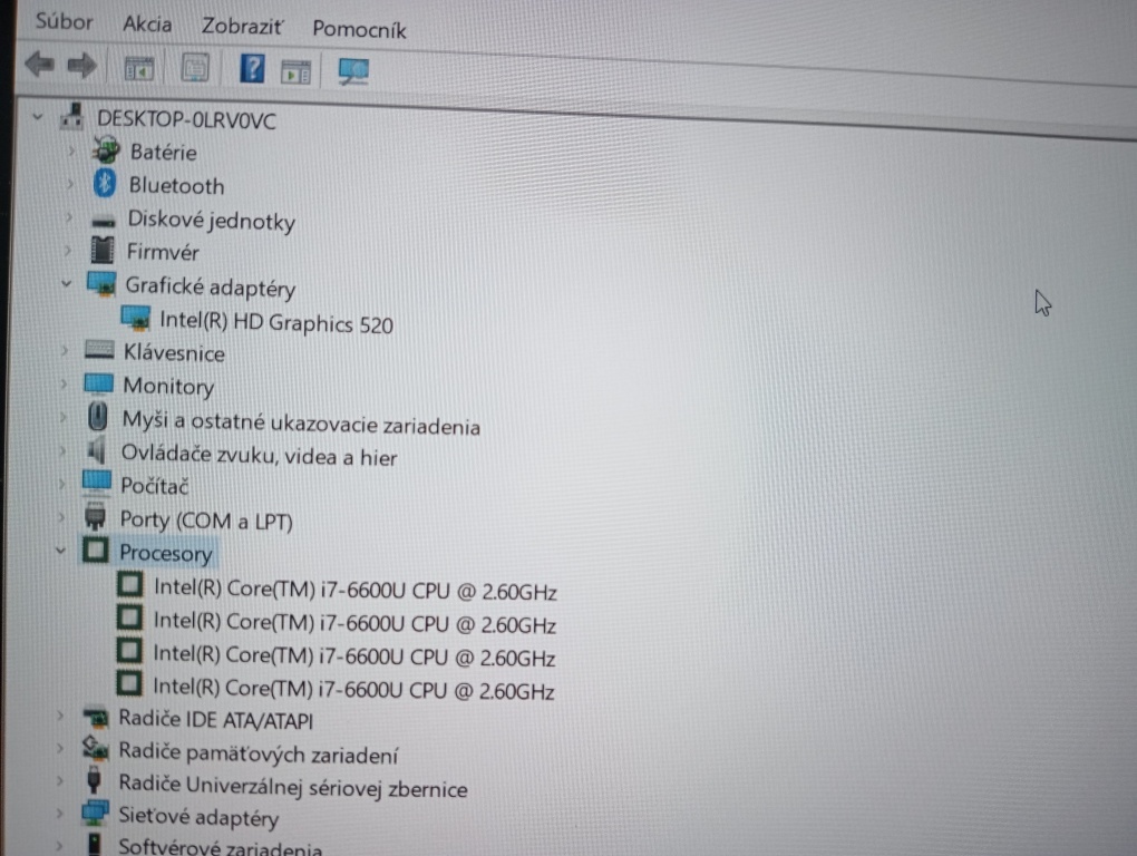 predám Lenovo thinkpad T560 , Intel i7 , 8gb ram , Win 10 - 5