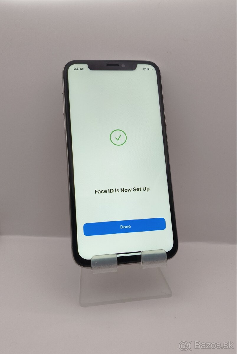 iphone x 256 GB biely – batéria 100 % - 5