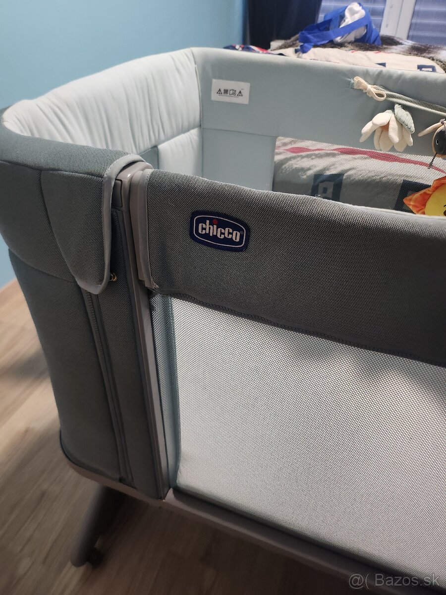 Chicco - Detská postieľka 3v1 NEXT2ME FOREVER (zelená) - 5