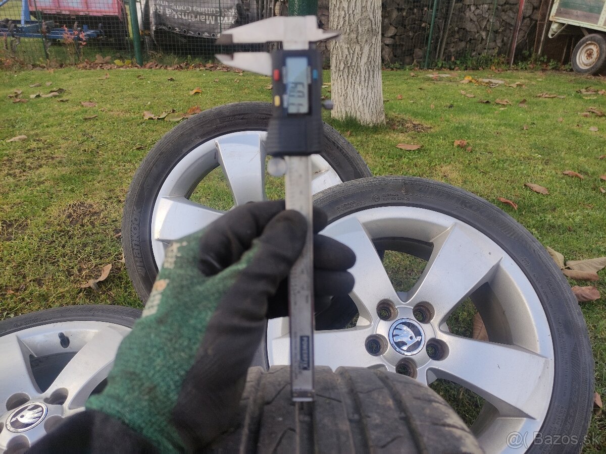 Predám hliníkové disky ŠKODA R16 - 5