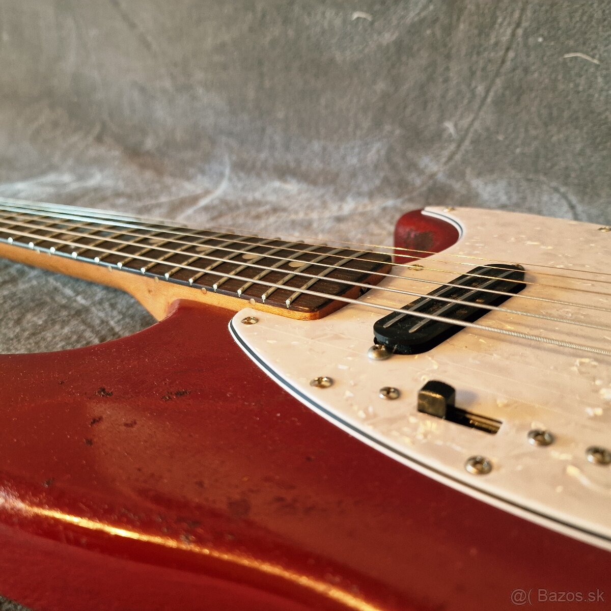 Fender Mustnag Dakota Red rok 1966 - 5