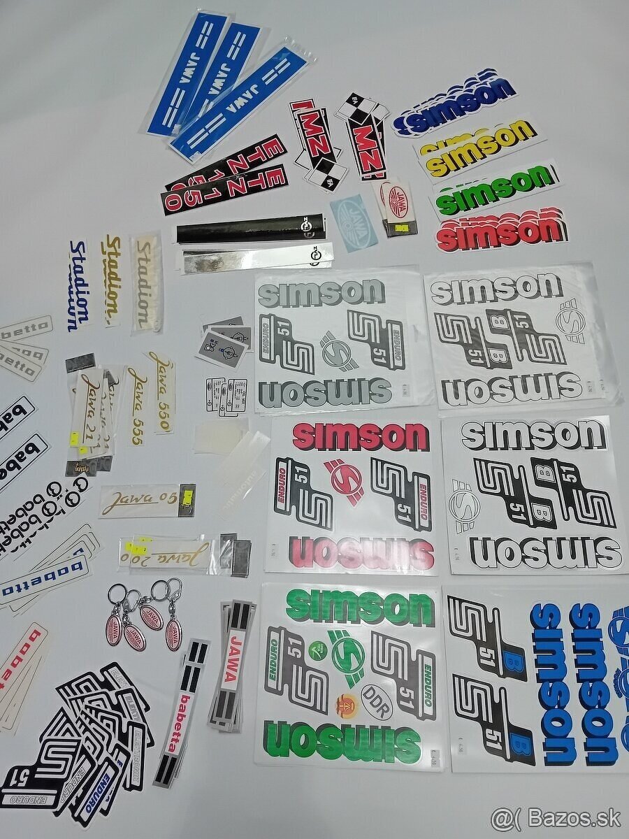 Jawa/Babetta/Simson # POLEP,NÁLEPKY - 5