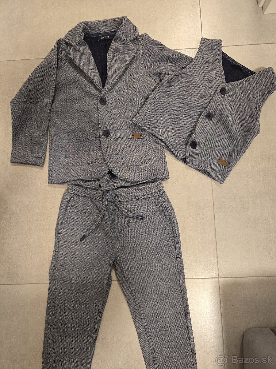 Predám detské súpravy oblek, vesta sako - 5