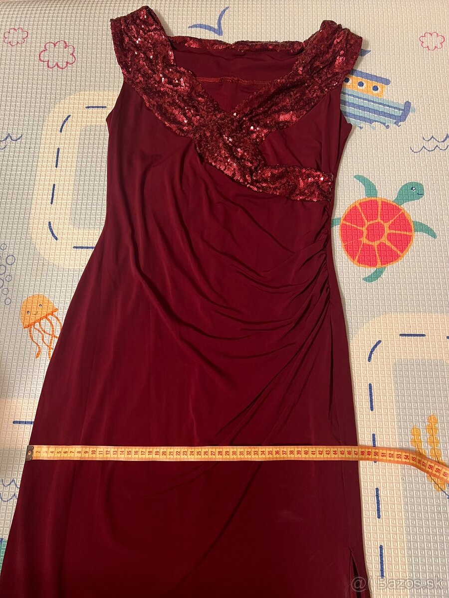 Plesove saty s flitrami - 5