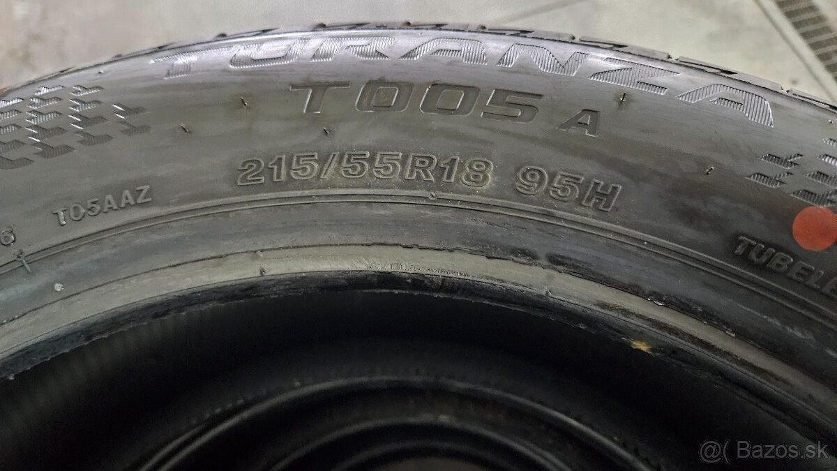 215/55 R18 letne Bridgestone - 5