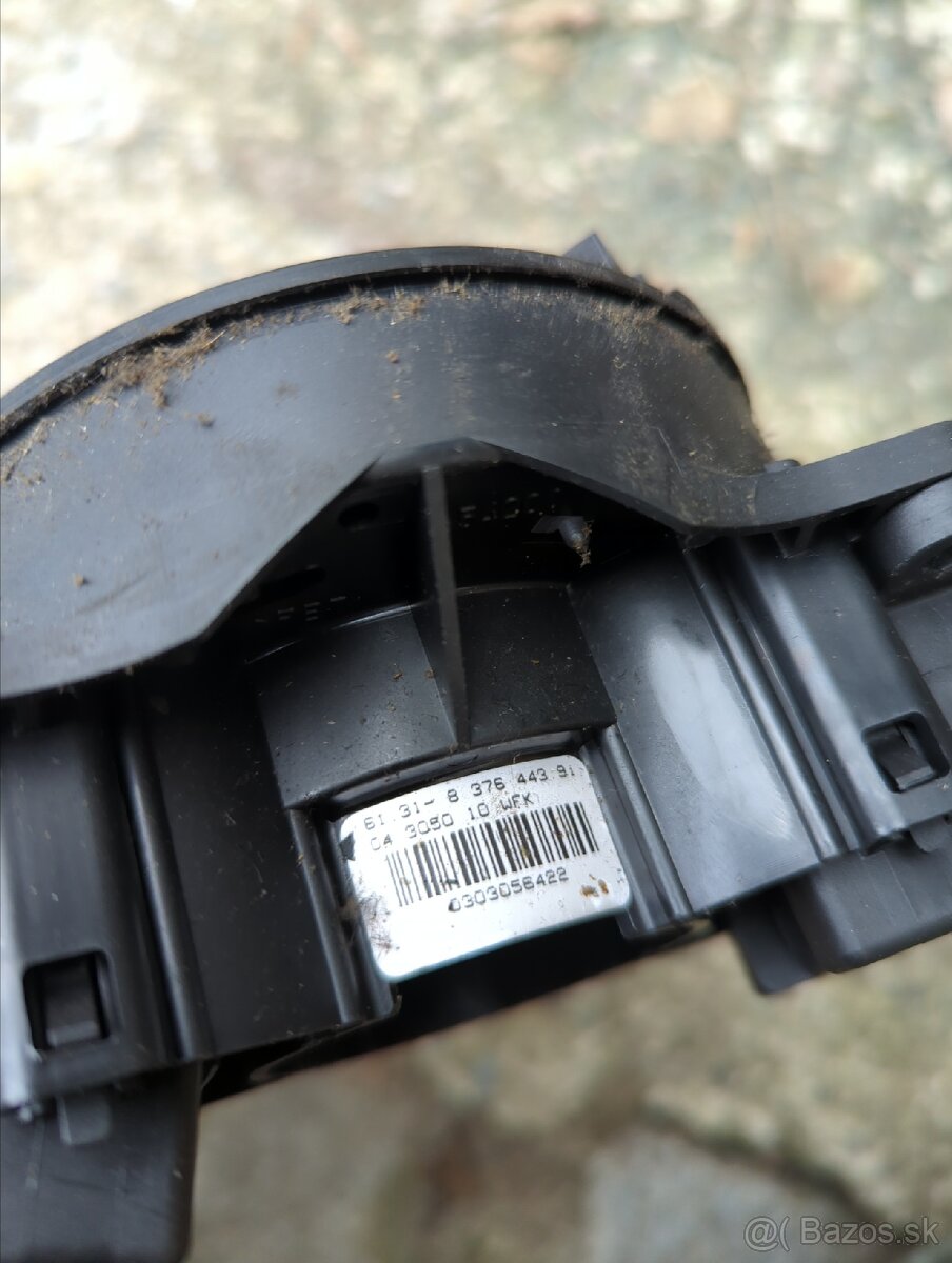 BMW E39 a iné páky pod volantom + šnek, krúžok - 5