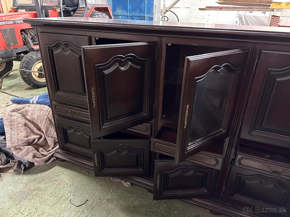 Skriňa z masívu - holandský nábytok - 5