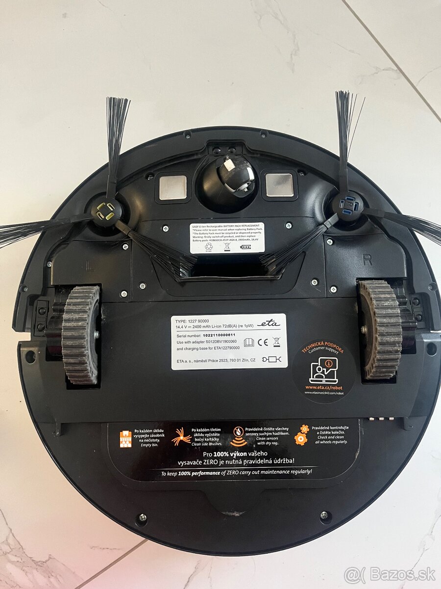 ETA Zero 2v1 roboticky vysavač - 5