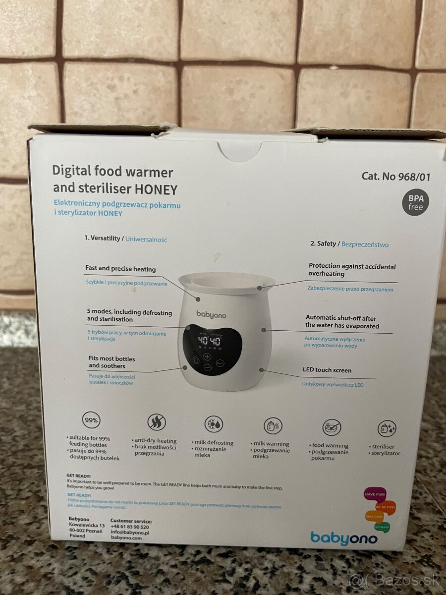 Predam ohrievac mlieka Babyono - 5