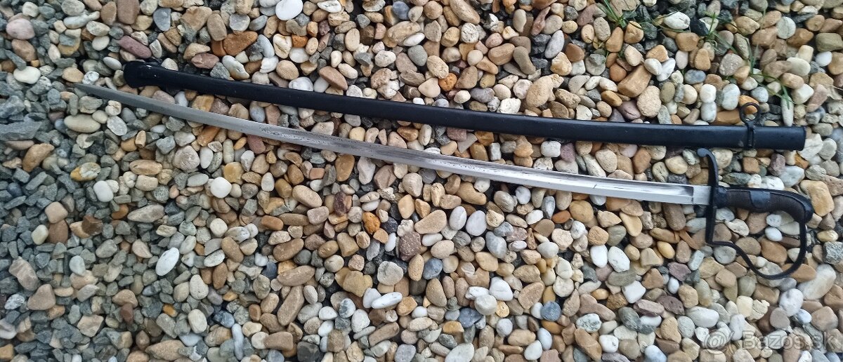 Vojenská šabľa bojová nemecka - 5