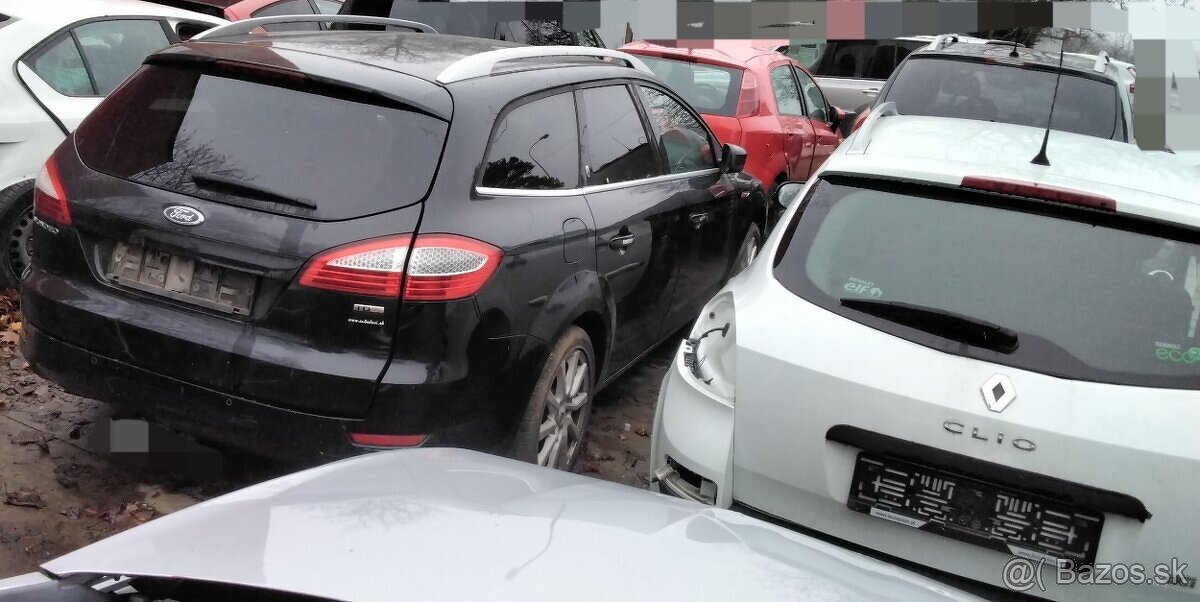 FORD MONDEO MK4 2009 predám NÁRAZNÍK, KAPOTA, PIATE DVERE KO - 5