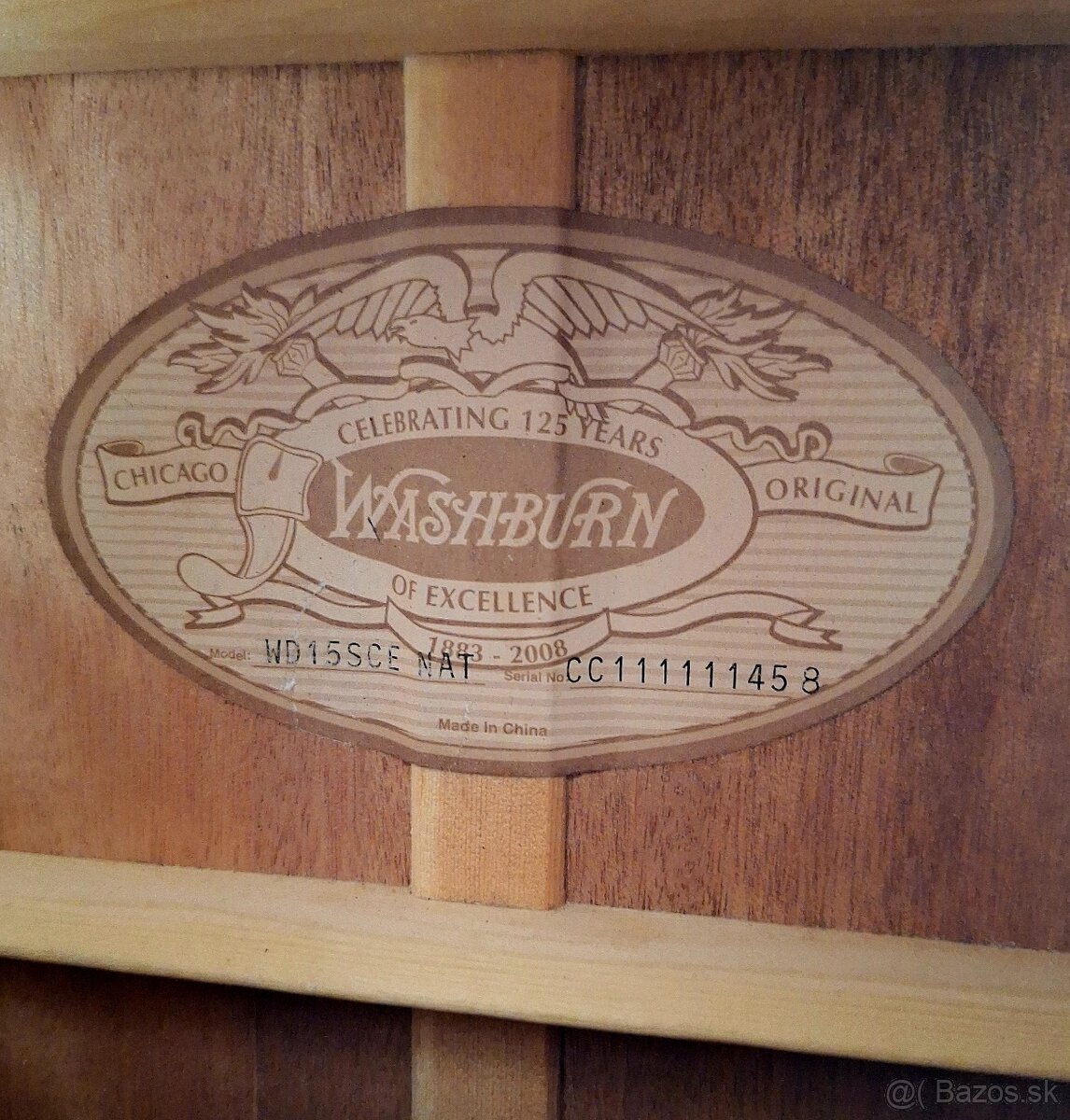 Akusticko-elektrická gitara Washburn - 5