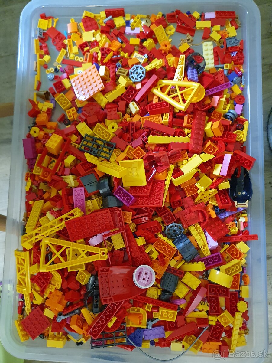 Lego mix 9.2 kg + navody - 5