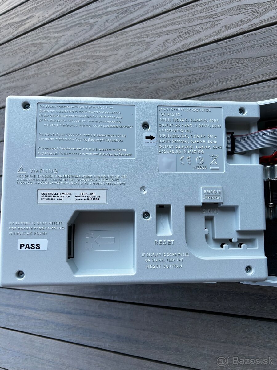 Rain Bird ESP4-Me-WIFI ready (rozšírený na 7 okruhov) - 5