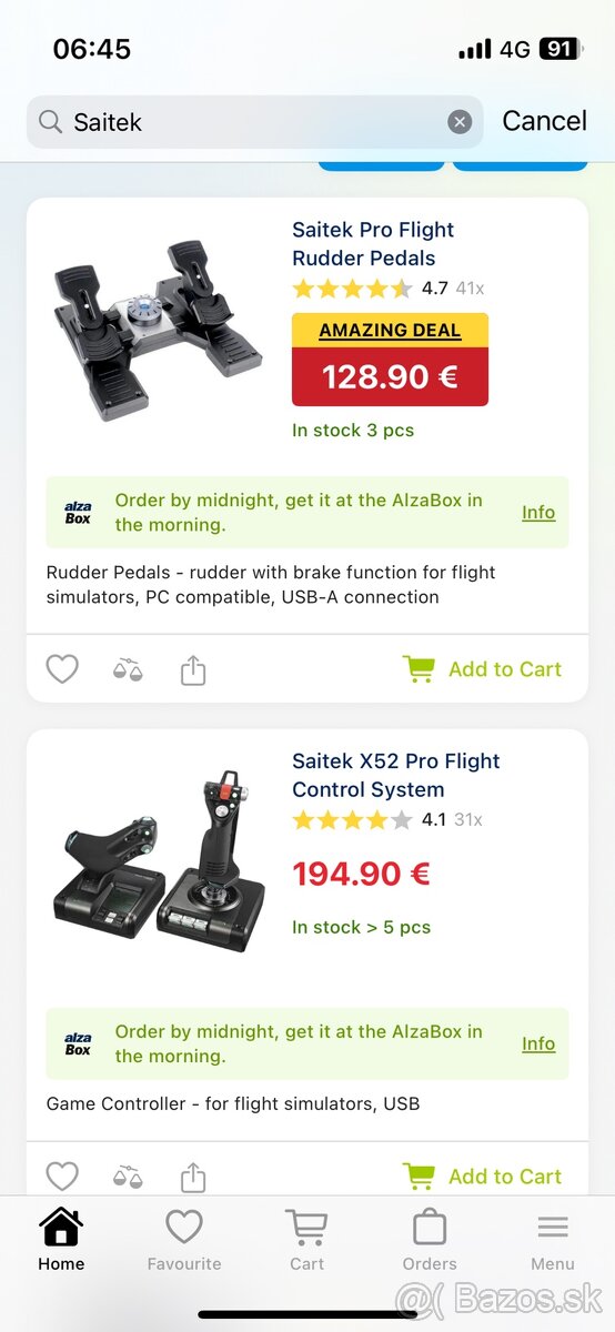 Saitek x52 (logitech) joystick, hotas a pedále - 5