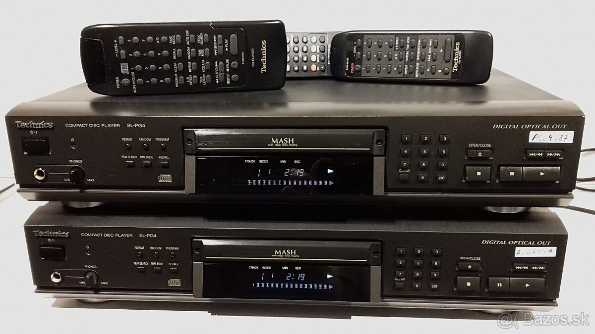 2x CD prehravac TECHNICS SL-PG4 Optical, Germany, AC64, AC67 - 5