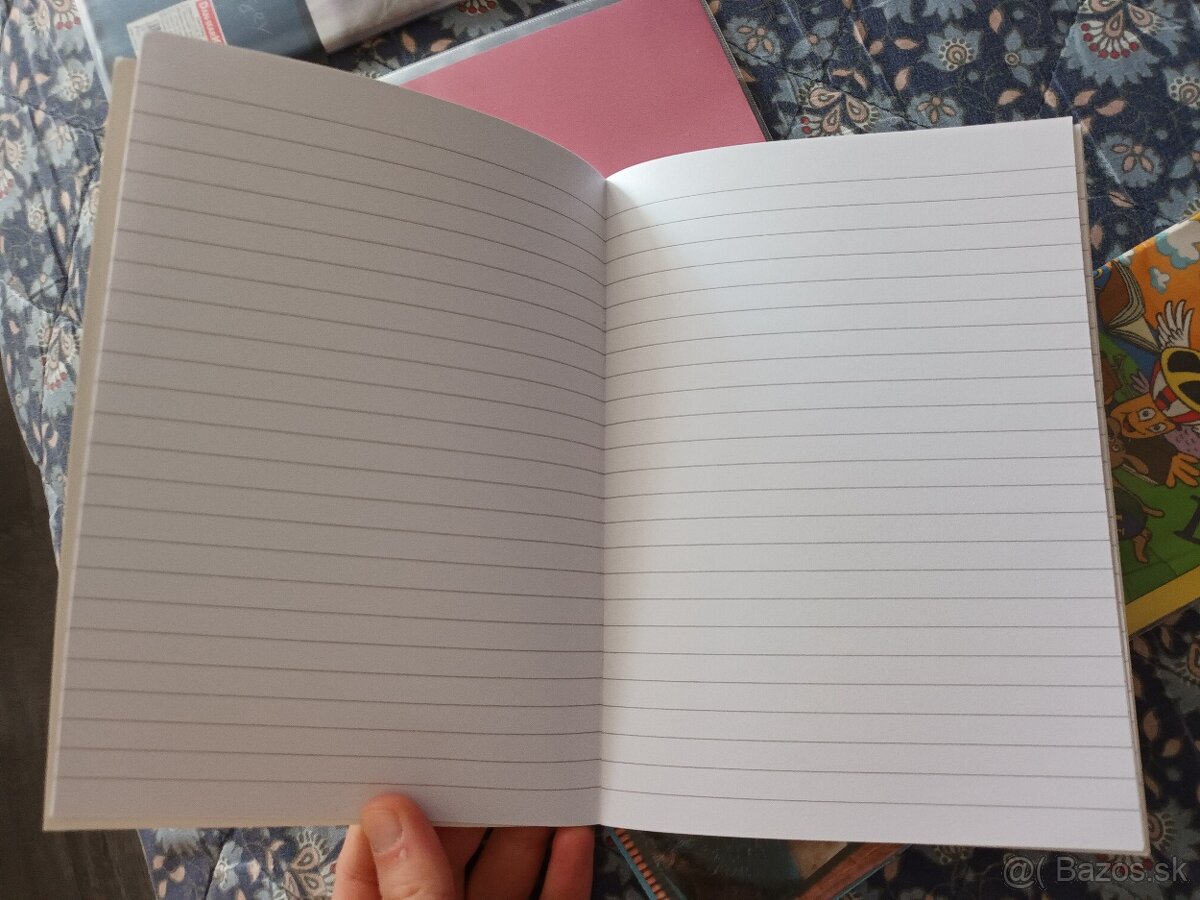 📝Písanky/zošity A5 linajkové, na poznámky, školské potreby - 5
