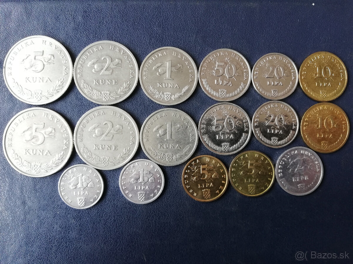 pamätné a staré mince Talianska + Chorvátsko - 5