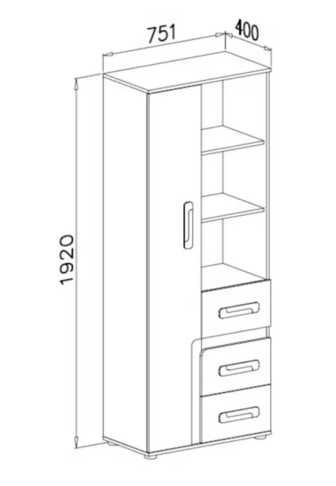 Na predaj Úplne Nová skriňa a vitrína - 5