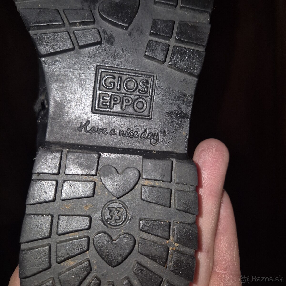 Detské čižmy č.33 kožené - 5