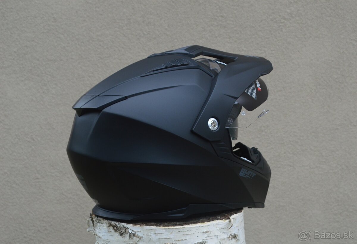 SHOT čierna helma prilba enduro - 5