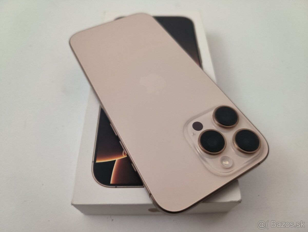 apple iphone 16 PRO MAX 256gb Desert Titanium / Batéria 91% - 5