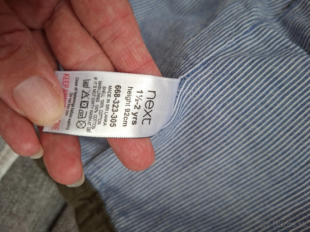 Tmavozelená bunda pre chlapca 92 - 5