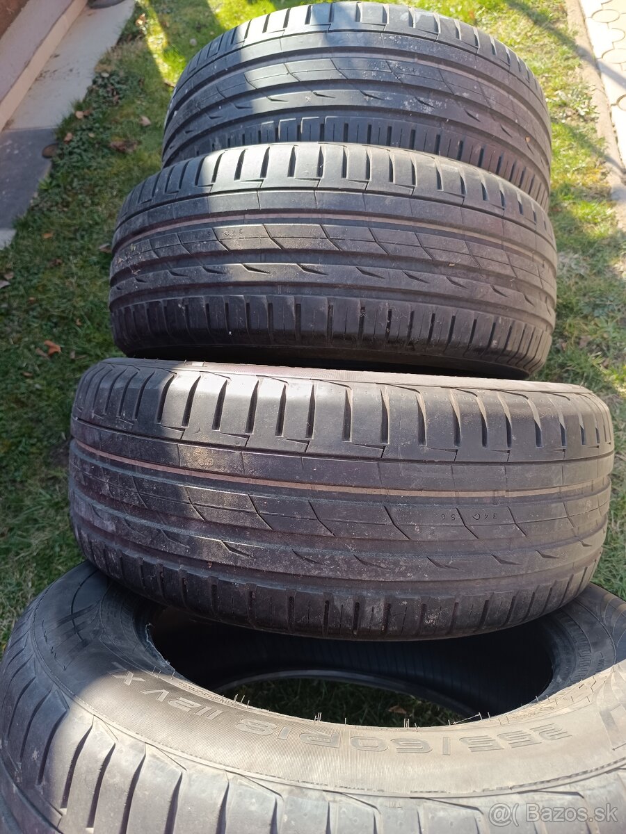 Pneumatiky letné 255/60R18 + disky - 5