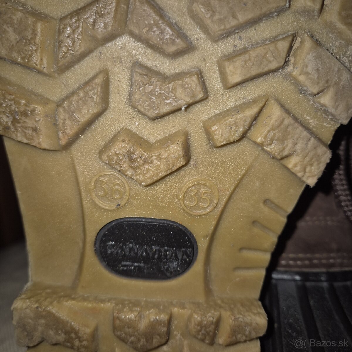 Čižmy koža/vlna č.35-36 - 5