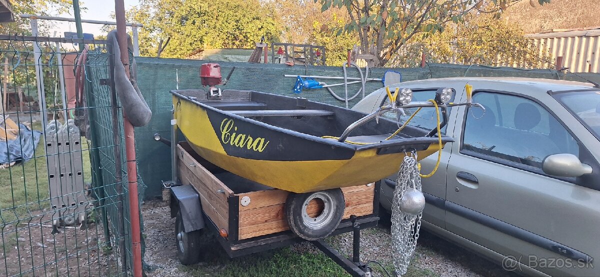 Predám laminatovy čln na ryby - 5