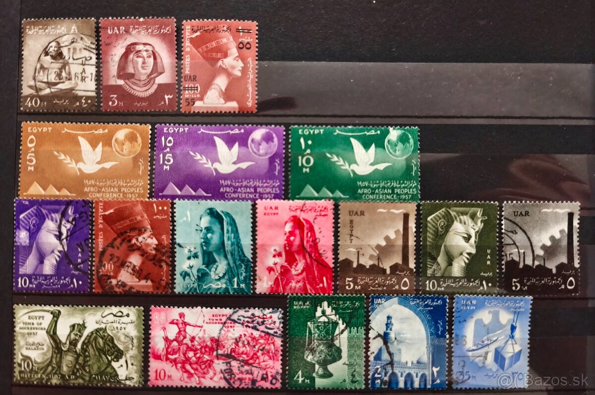 Známky Egypt - 5