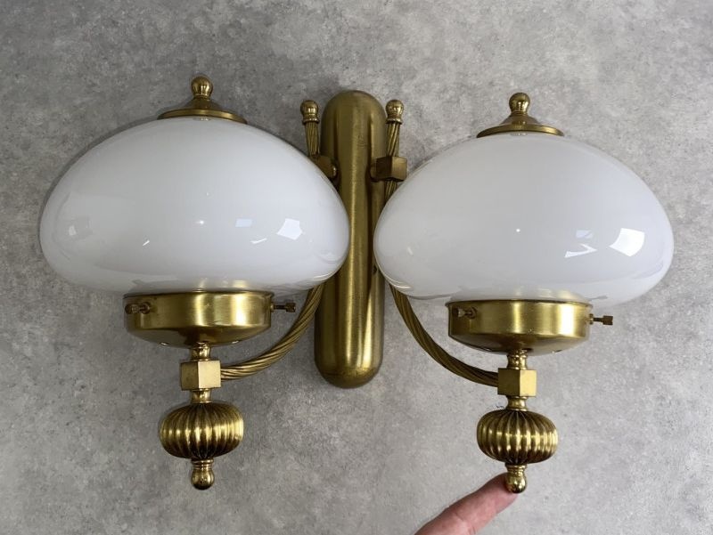 nástenná dvojguľová lampa - 5