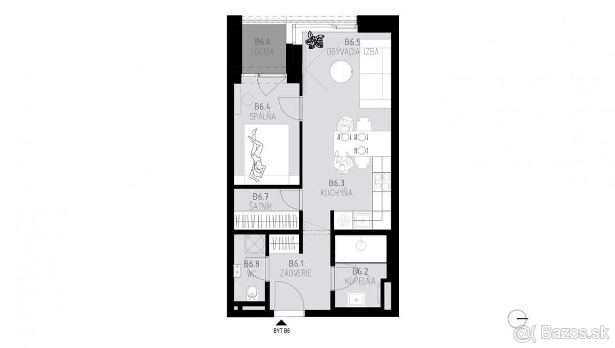 IDEÁLNE BÝVANIE | 2-IZB. INVESTIČNÝ BYT-TURČIANSKE TEPLICE - 5