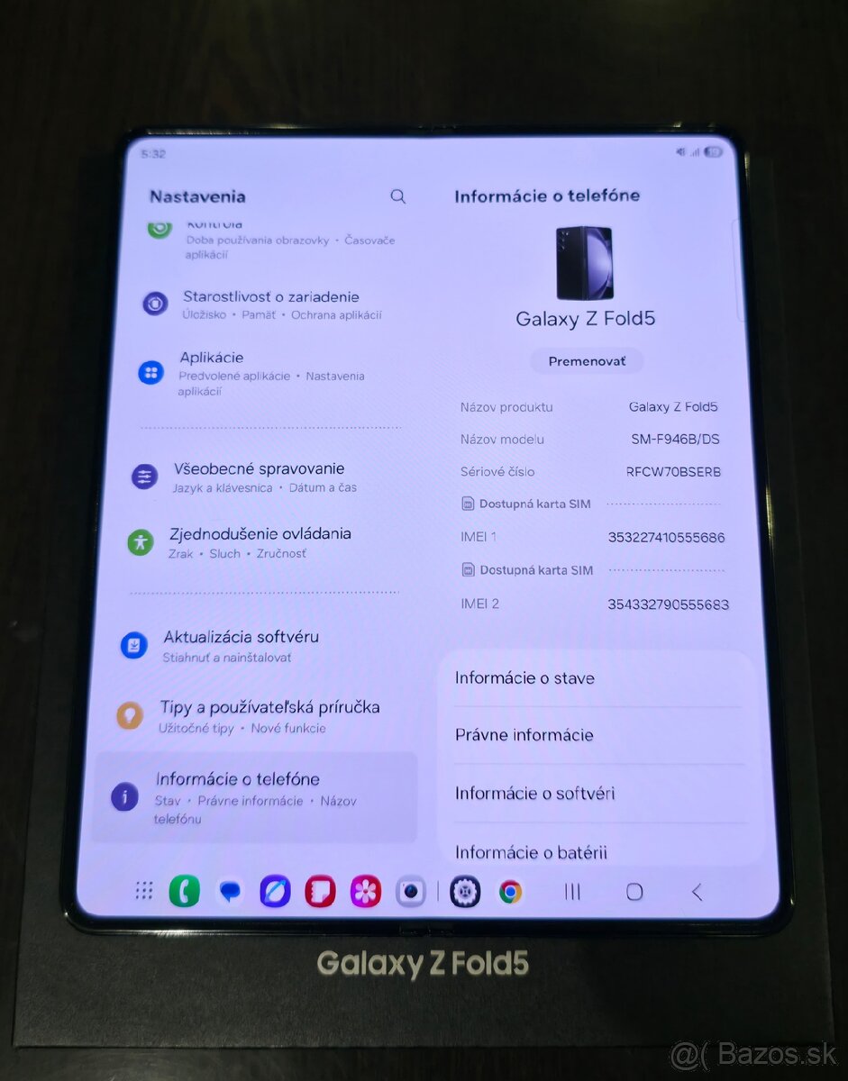 Samsung Galaxy Z Fold 5 TOP stav - 5