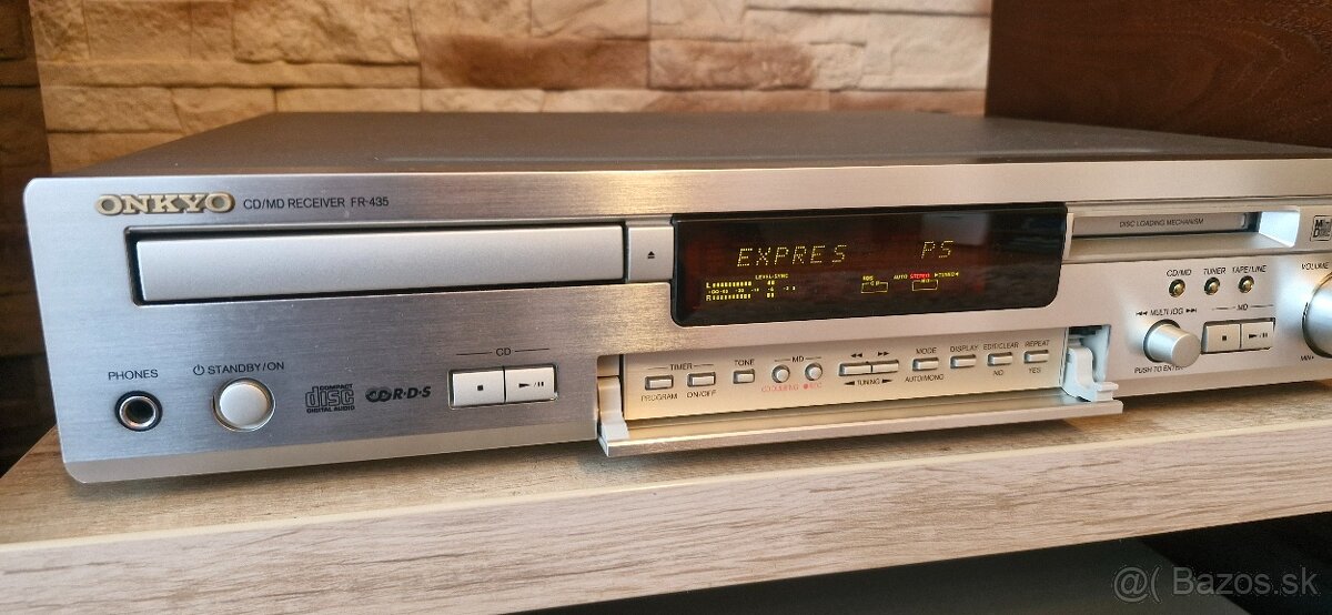 Predám ONKYO FR-435 – CD/MD Receiver + 5ks MD - 5