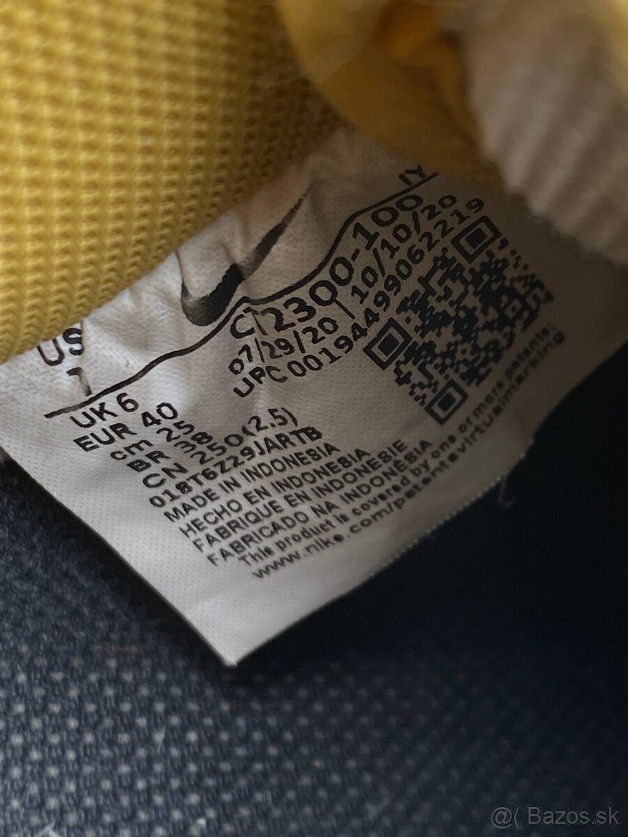 Nike Air Force Tenisky Oranžové 40 - 5