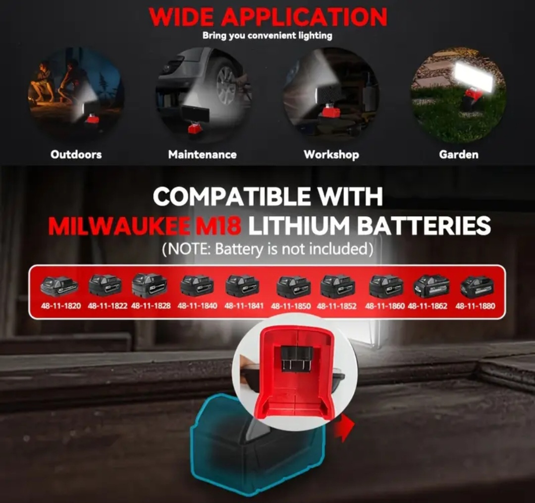 LED svetlo na batérie MILWAUKEE M18 - 5