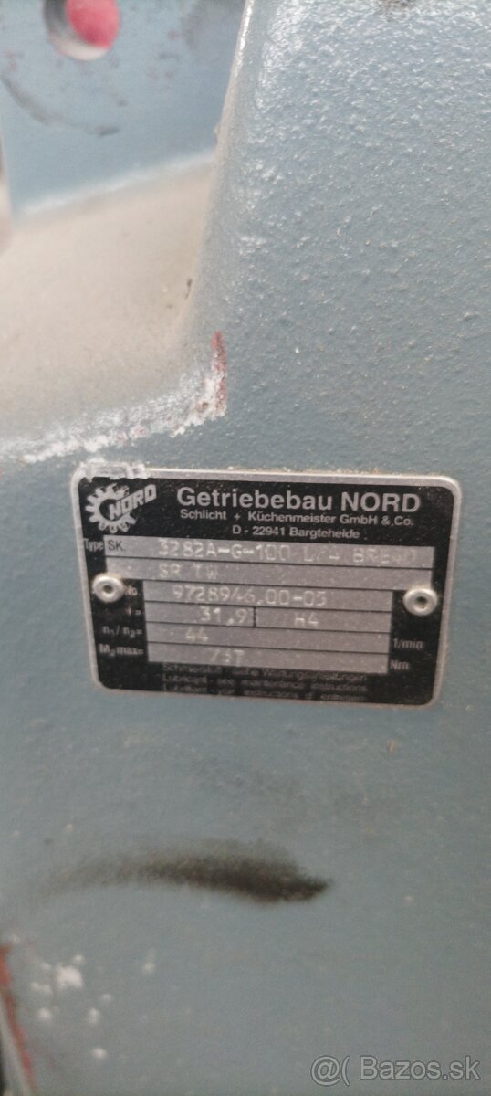 Elektromotor s prevodovkou NORD - 5