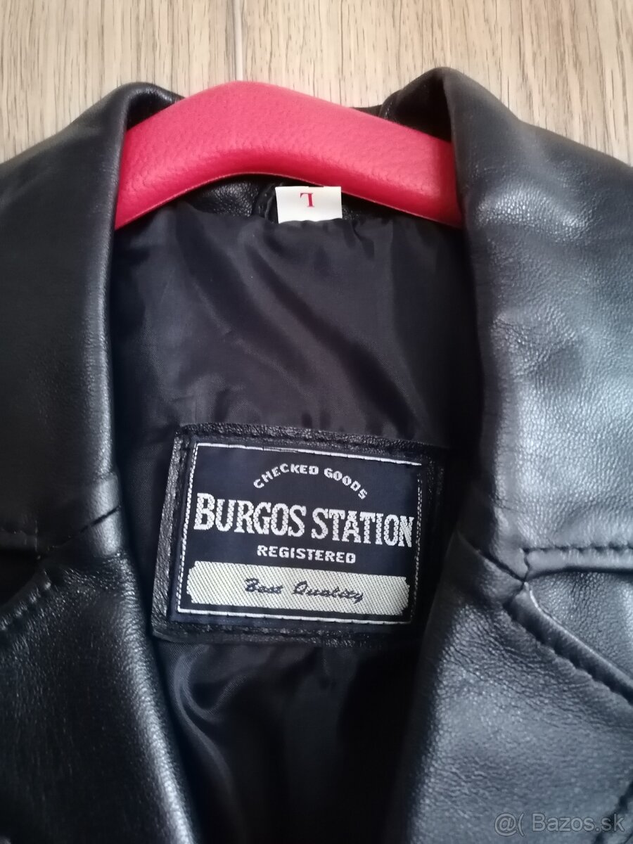 Kožený predĺženy kabát - 5